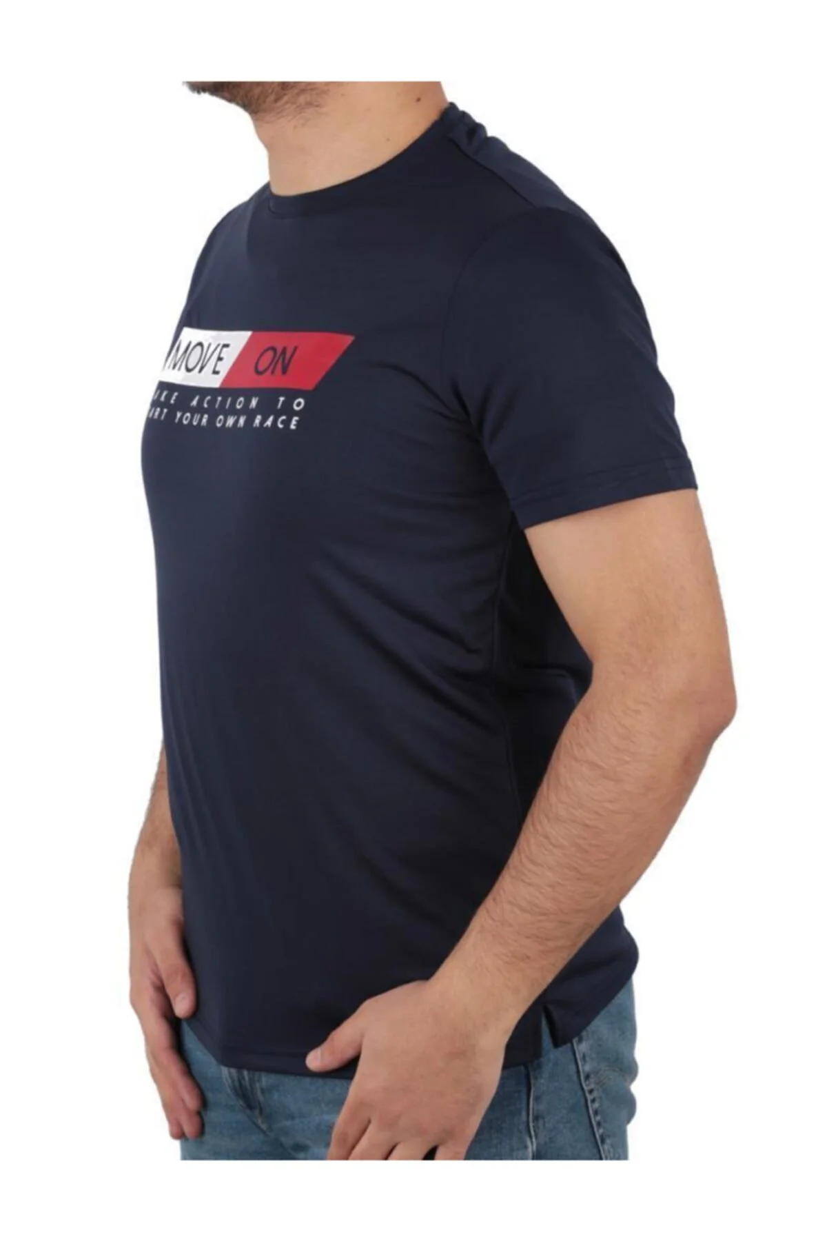 SN325 HANSEL T-SHIRT Lacivert Erkek T-Shirt 100583282