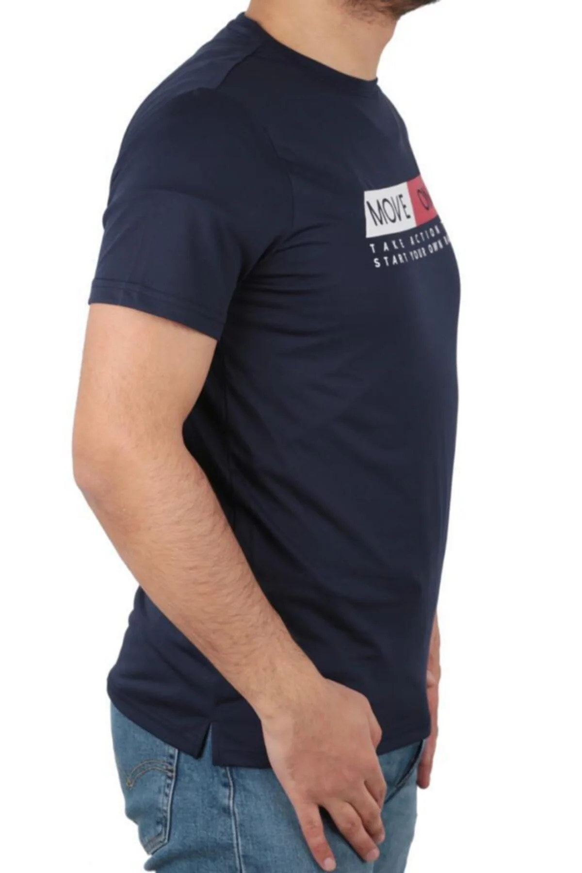 SN325 HANSEL T-SHIRT Lacivert Erkek T-Shirt 100583282