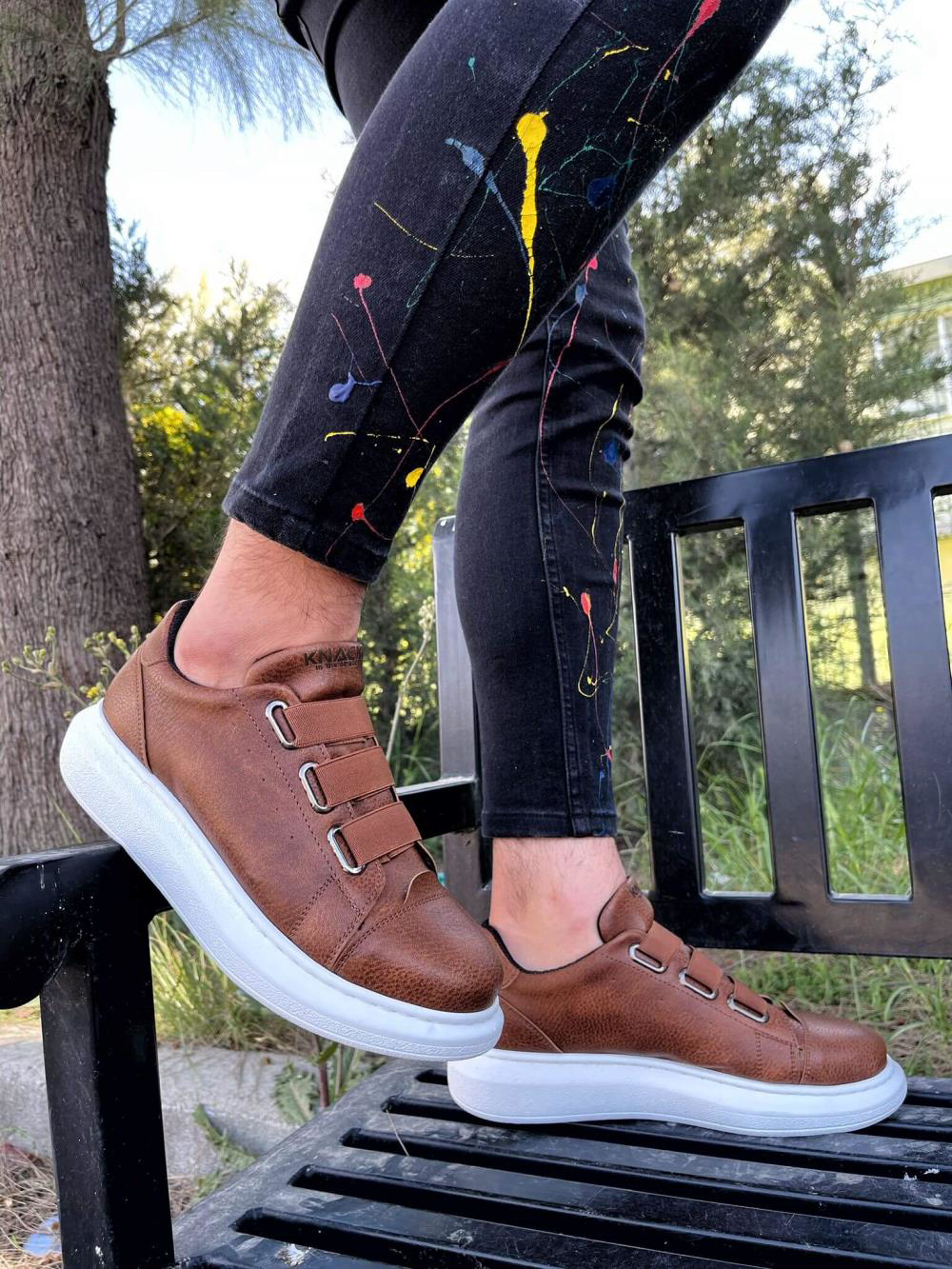 Sneakers Ayakkabı 889 Taba