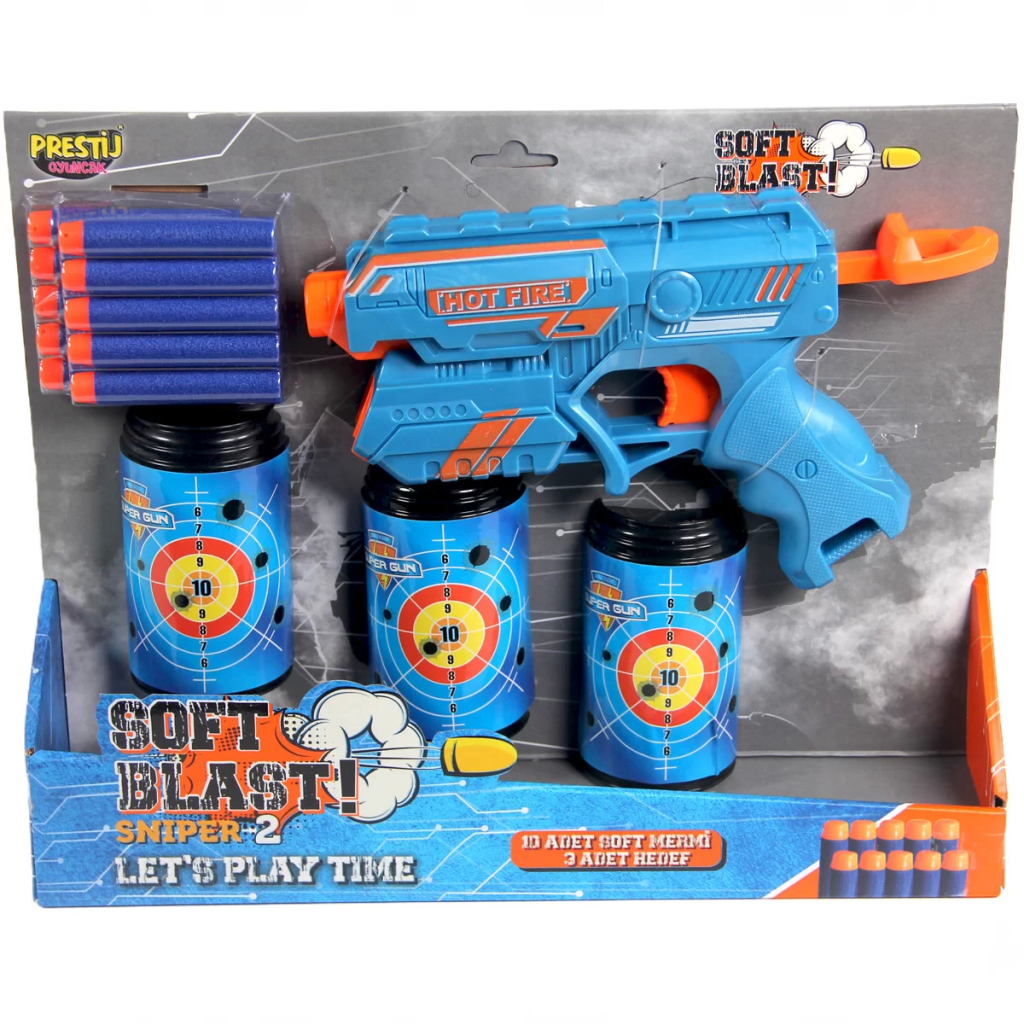 Sniper 2 Soft Blast Dart Atan Oyuncak Sniper 2 Soft Blast Dart Atan Oyuncak