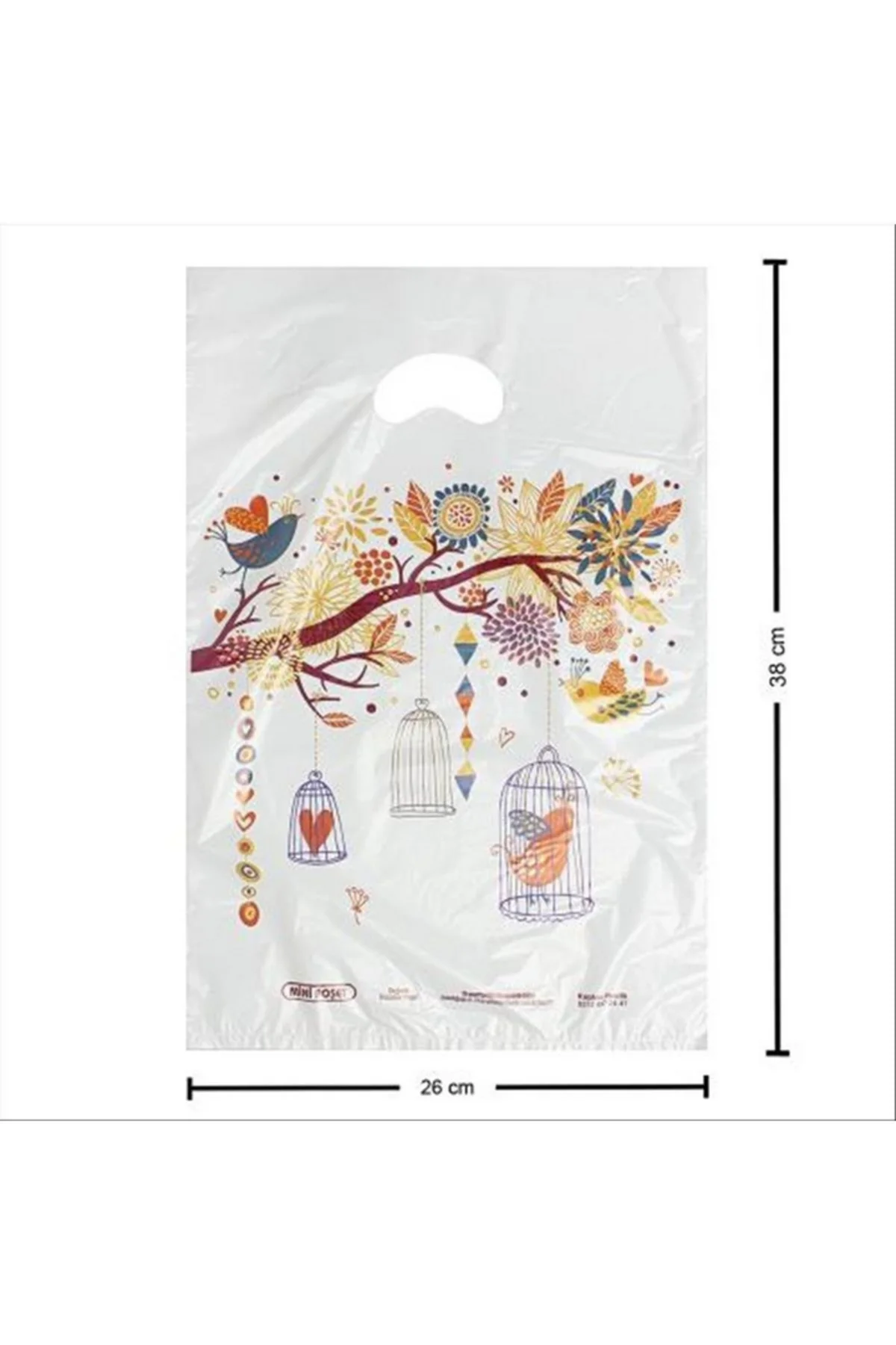 SNMSWRLD 26*38 El Tutma Poşet Paketi 100 lü (52854) - Sarı