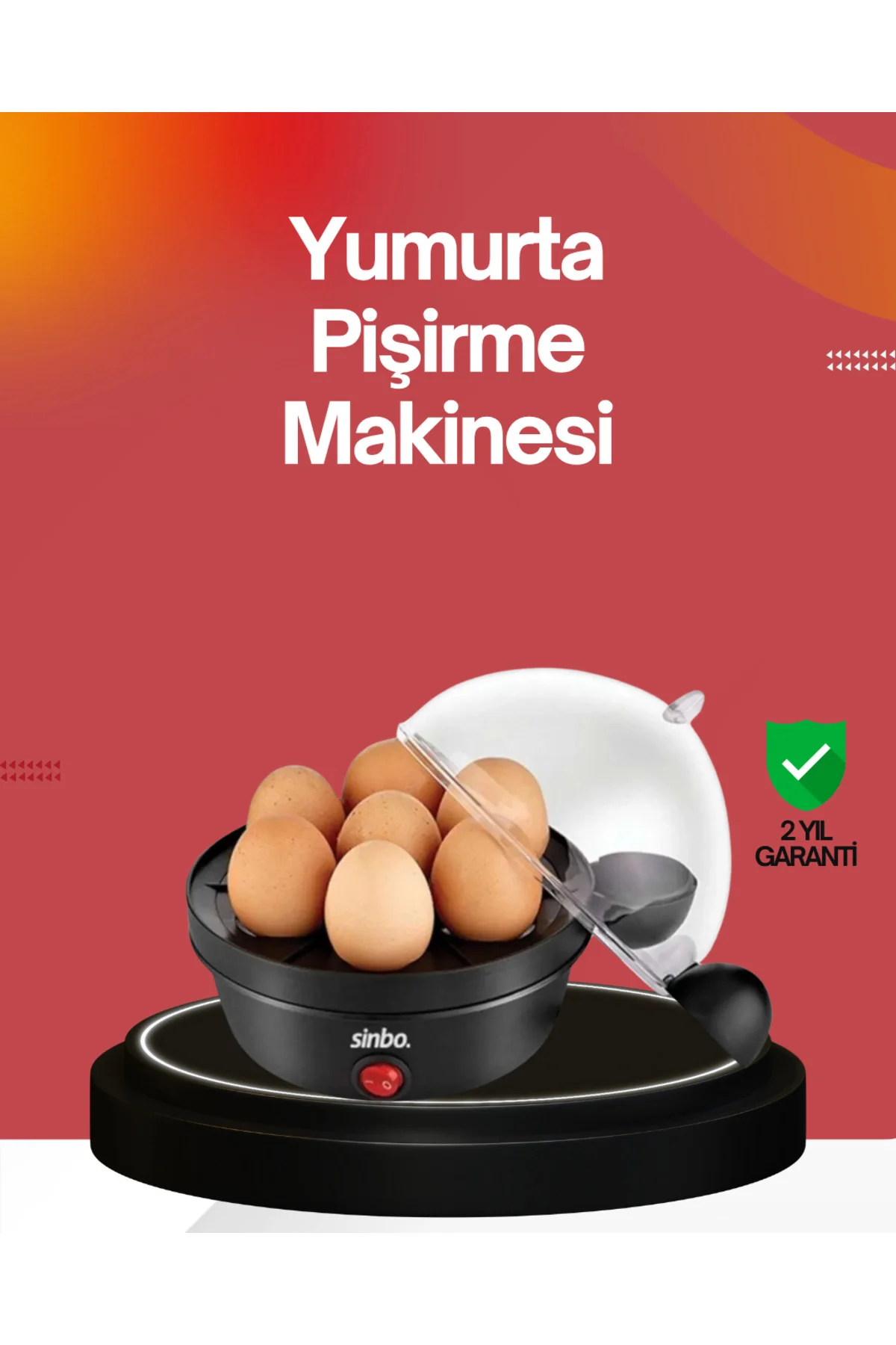 SNMSWRLD 7 Yumurtalık Buharlı Yumurta Pişirme Cihazı Otomatik (22