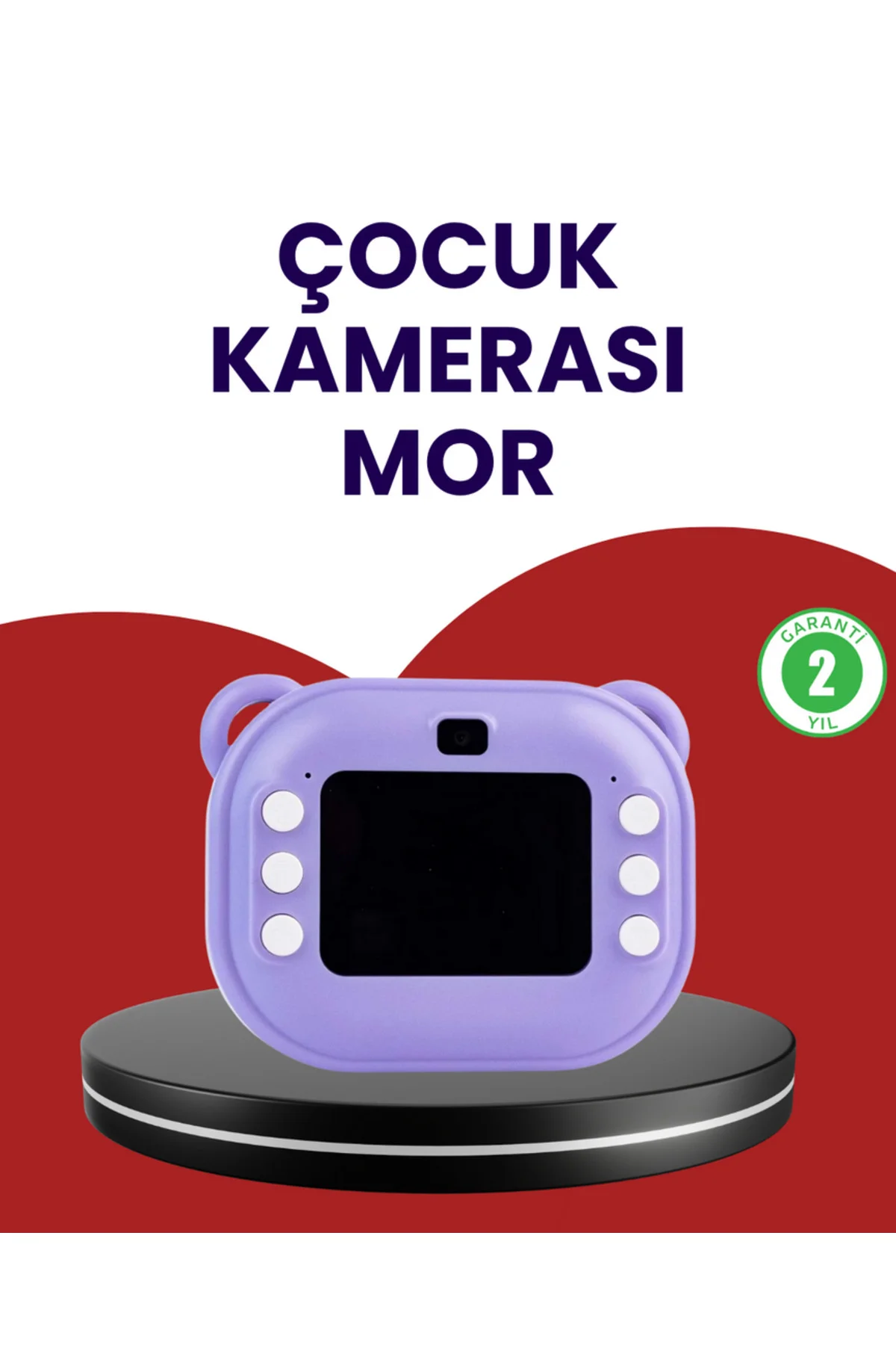 SNMSWRLD Eğlenceli Şipşak Çocuk Kamerası – Oyun, Müzik ve 18 Efek