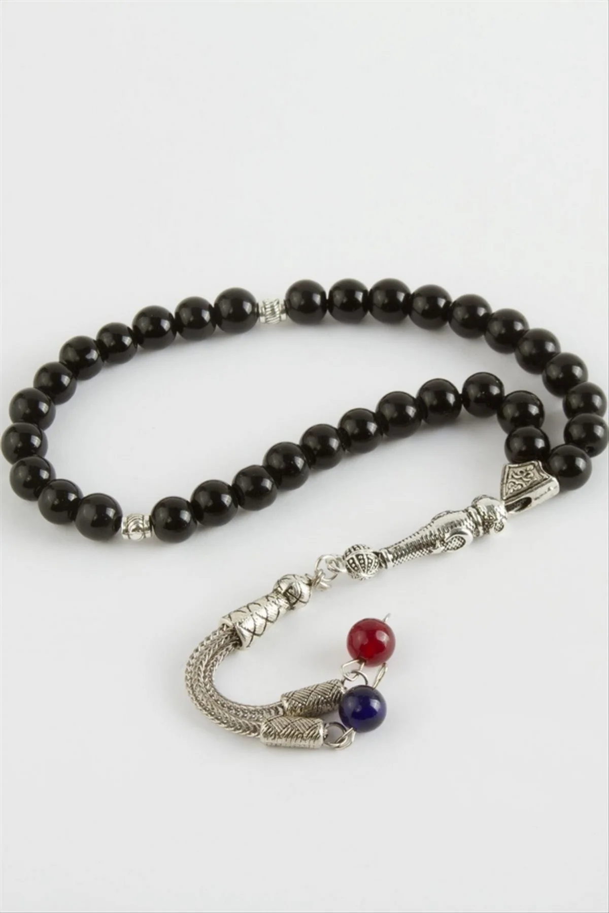 SNMSWRLD Onix Doğaltaş Tesbih 8 mm (22048) - Siyah