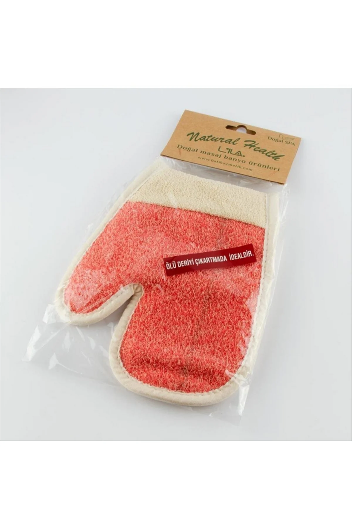 SNMSWRLD Polyester Parmaklı Eldiven Vücut Lifi (53701) ve Kese-Kı