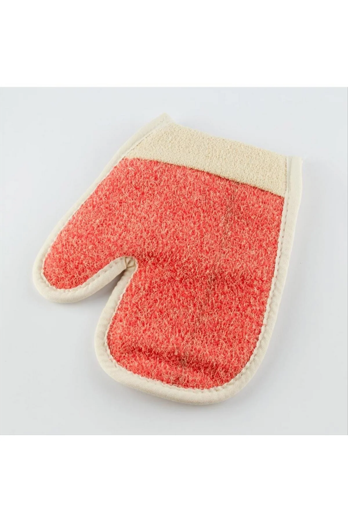 SNMSWRLD Polyester Parmaklı Eldiven Vücut Lifi (53701) ve Kese-Kı