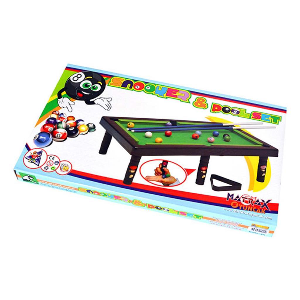 Snooker & Pool Set Bilardo Snooker & Pool Set Bilardo