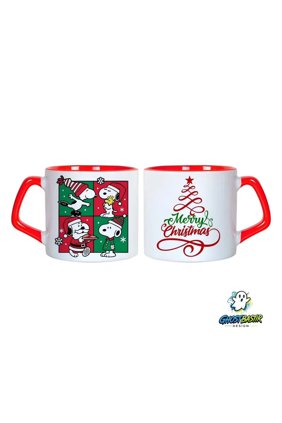 Snoopy Noel | Yılbaşı Kupa Bardak | Tek Adet 1069