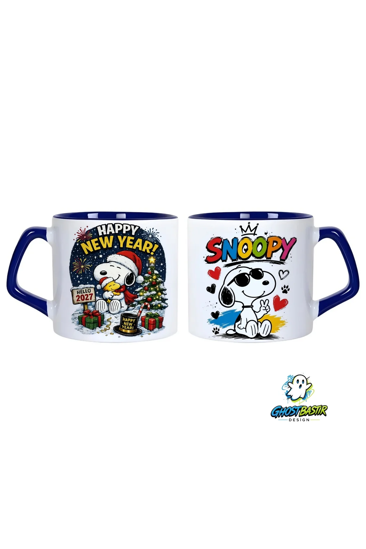 Snoopy Noel | Yılbaşı Kupa Bardak | Tek Adet 1071