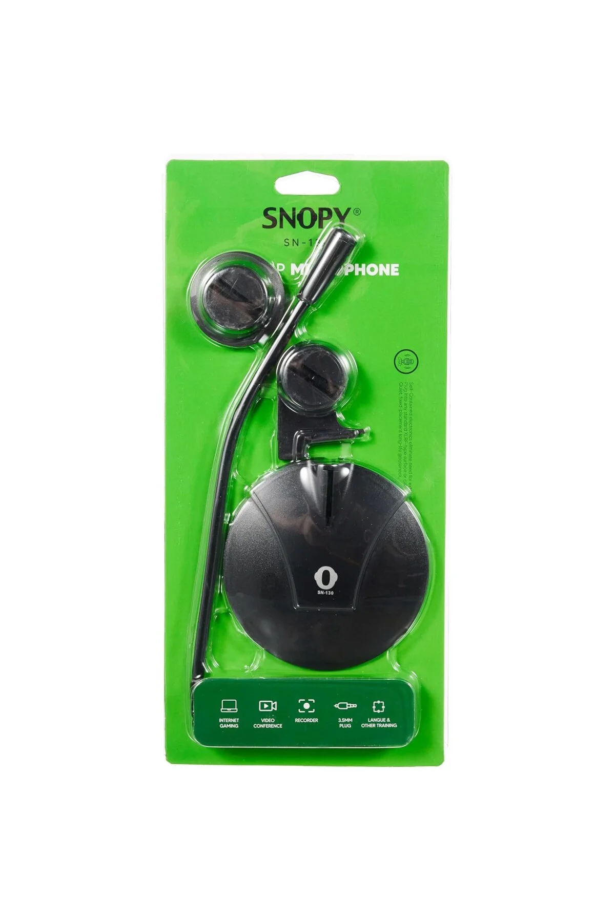 Snopy SN-130 Siyah Mikrofon