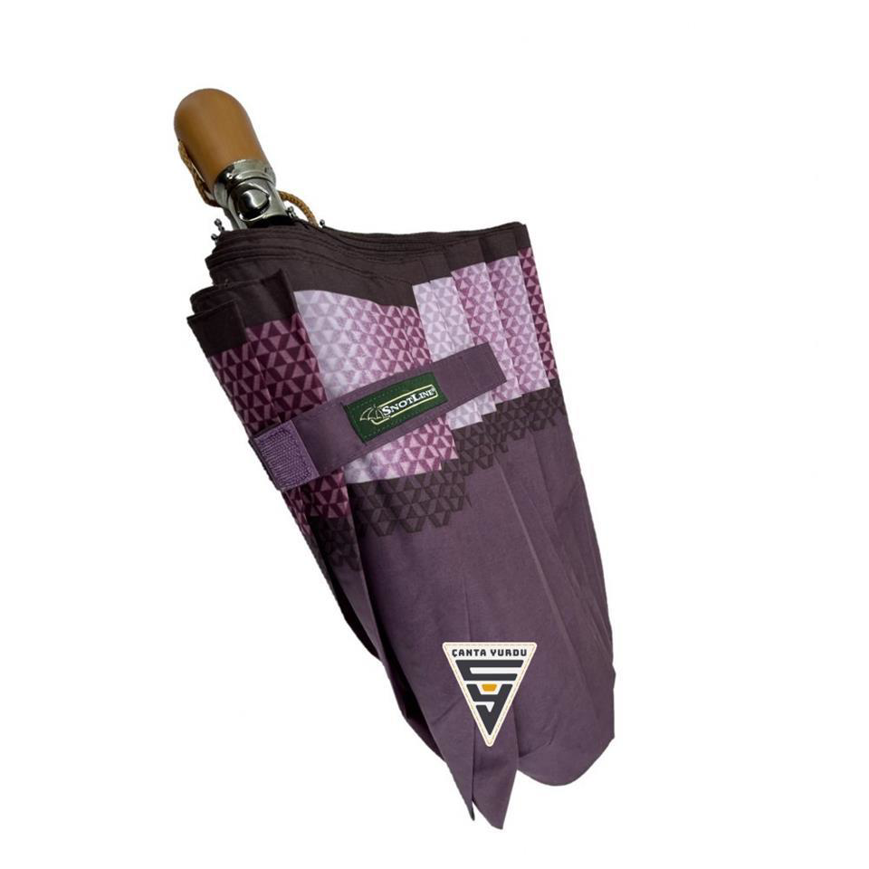 Snotline  02-L Yarasa A7 Kadın Şemsiye Bordo