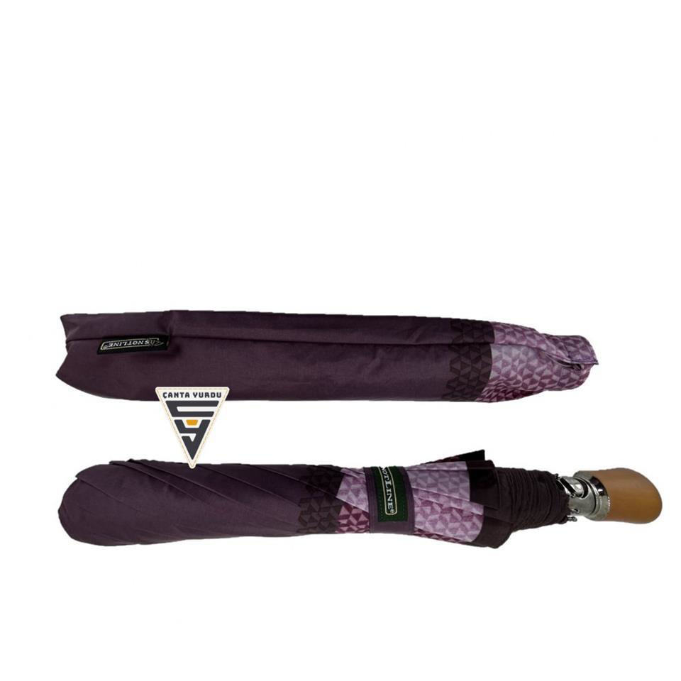 Snotline  02-L Yarasa A7 Kadın Şemsiye Bordo