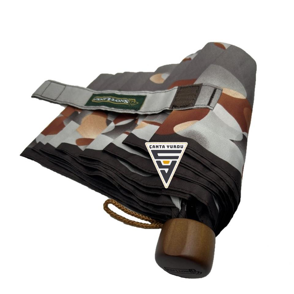 Çanta Yurdu Snotline 08-L Süper Mini Manuel B3 Şemsiye Kahve