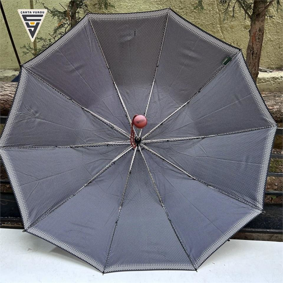 Snotline  14L Omuz Askılı L5 Kadın Şemsiye Puantiyeli Siyah