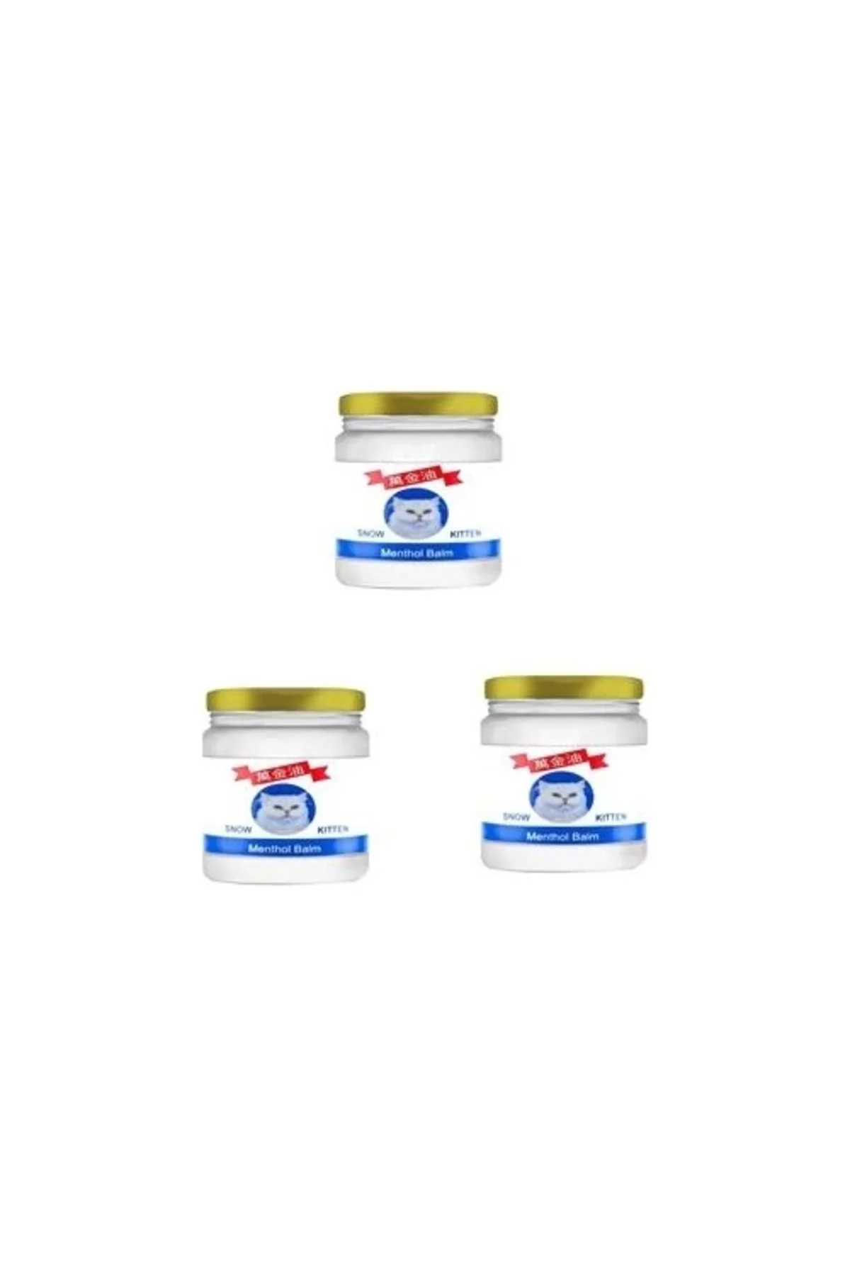 Snow Kitten Menthol Balm Kremi - 3'lü Paket | Burun Tıkanıklığı ve Soğuk Algıdaki Rahatsızlığa İyi Gelen Nane Balzamları Fiyatı, Yorumları ve Özellikleri
