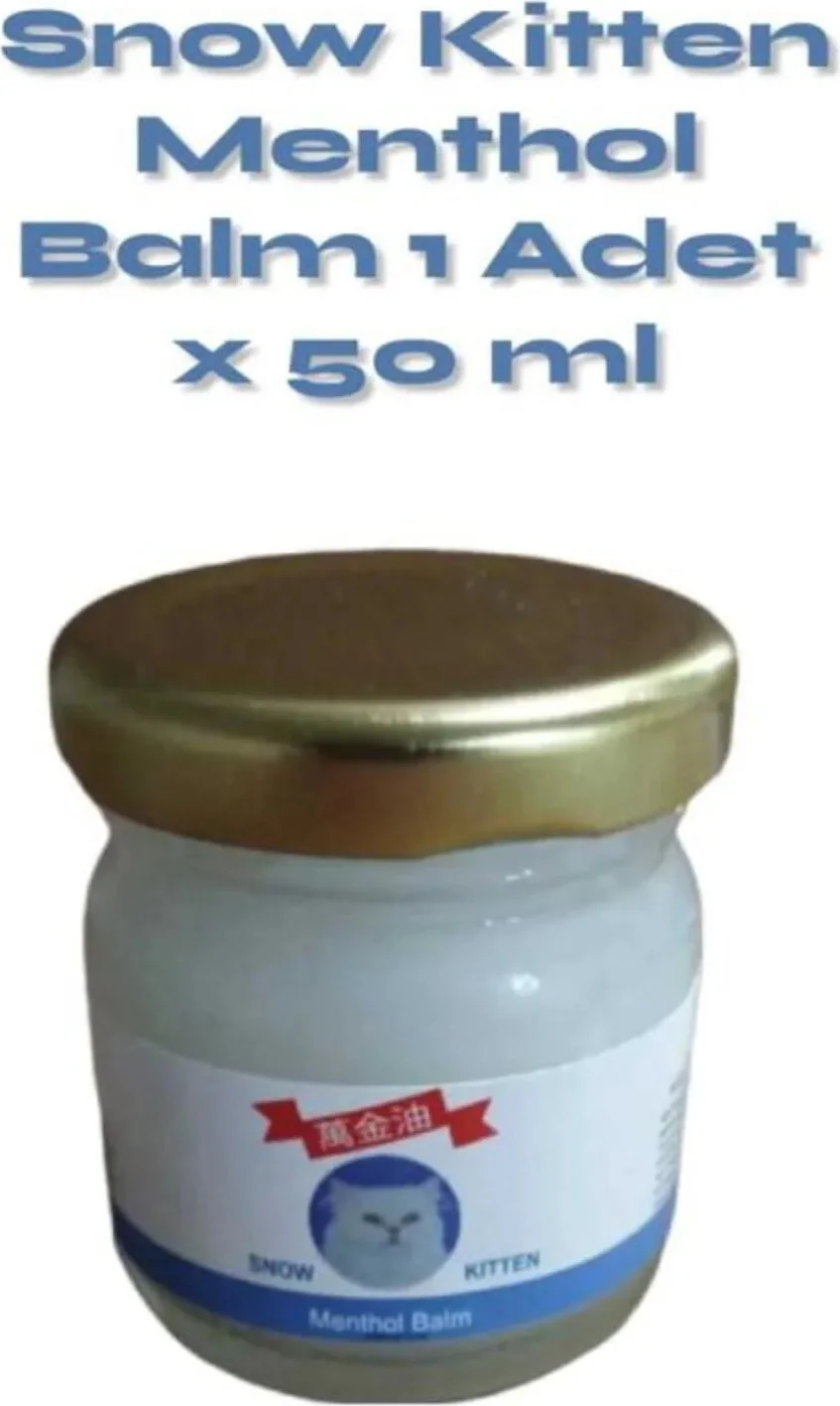 Snow Kitten Mentollü Tüm Vücut Kremi 50 ml – Serinletici & Canlandırıcı Cilt Bakımı