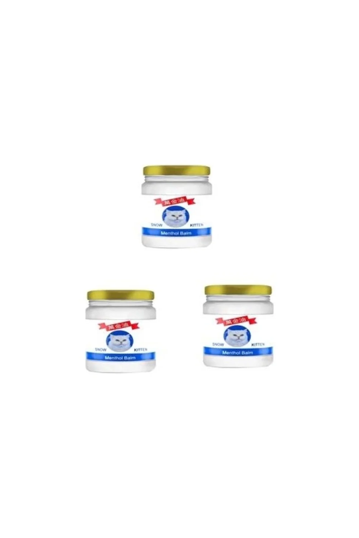 Snow Kitten Mucizevi Menthol Balm Kremi 50 ml x 3 Adet
