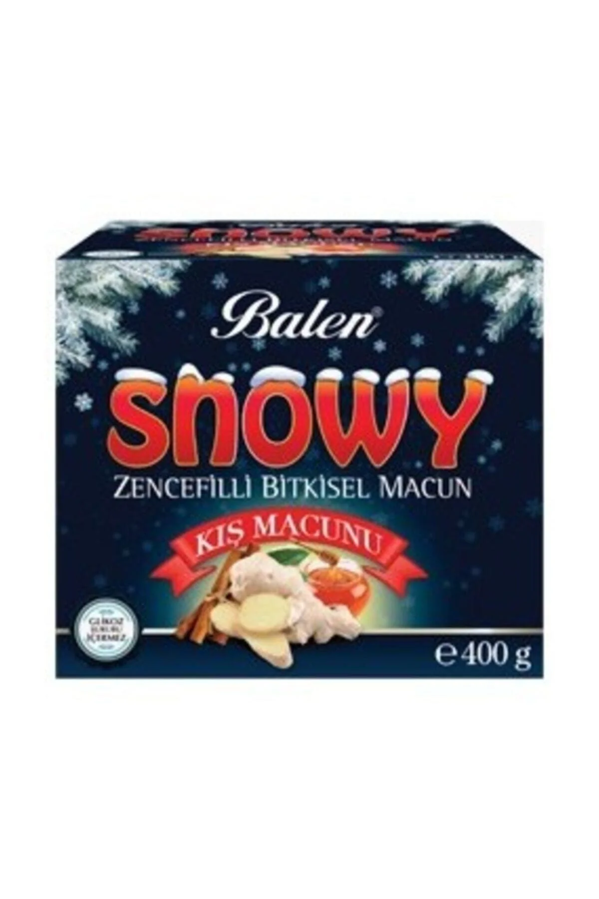 Snowy Zencefilli Bitkisel Macun 400 gr