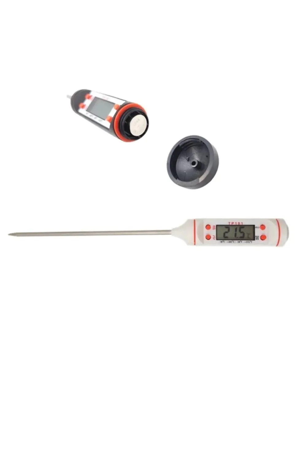 Snr Beyaz Dijital Lcd Mutfak Termometresi Gıda Süt Mama Barbekü Y