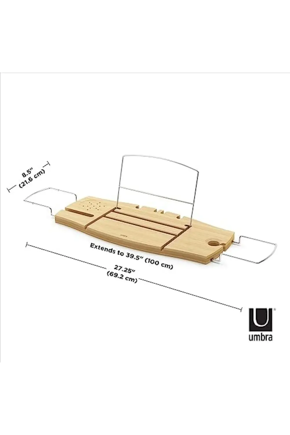 snShop 020390 - 390 Aquala Badcaddy, Küvet Üzerine Koyulan Tezgah