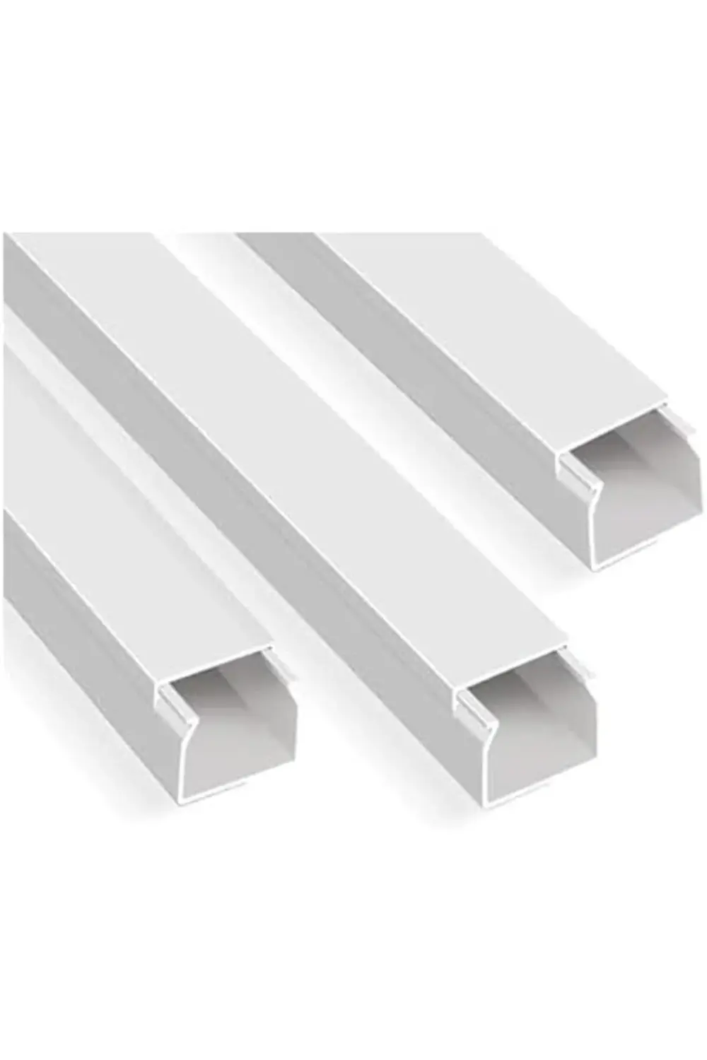 snShop 4 Metre (12x12mm) Kendinden Yapışkanlı Kablo Kanalı | 4m (