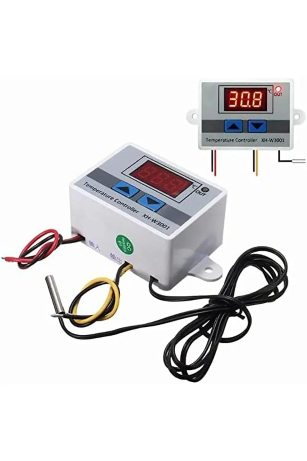 snShop AC 220V Dijital Termostat Kuluçka Pet Akvaryum Isıtıcı Soğ
