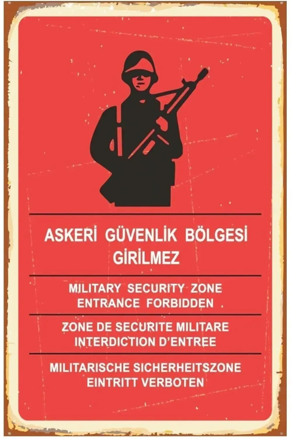 snShop Ahşap Mdf Duvar Posteridayanılmaz Bir Kötülük Gelirse Eğer