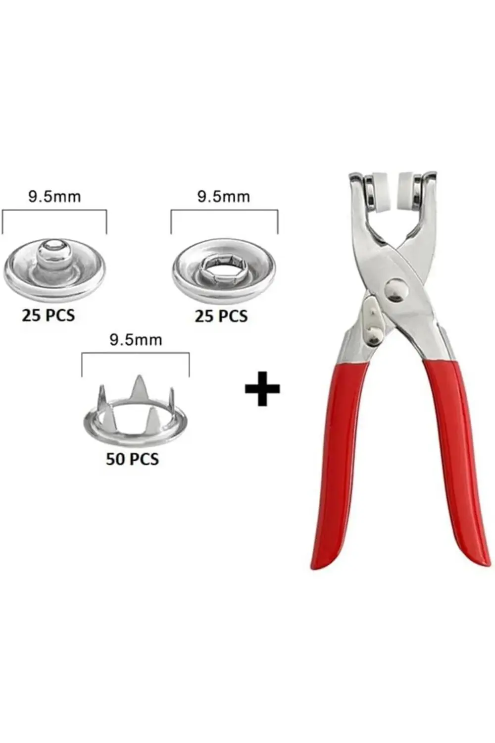 snShop Çıtçıt Pense Seti (Çıtçıt Pense + Çıtçıt + Kutu) 467437