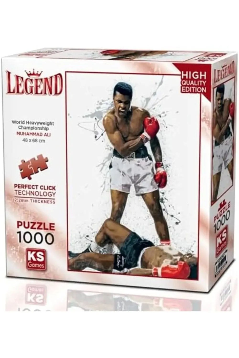 snShop Games 20724 Muhammed Ali 1000 Parça Puzzle -Ks Puzzle 4674