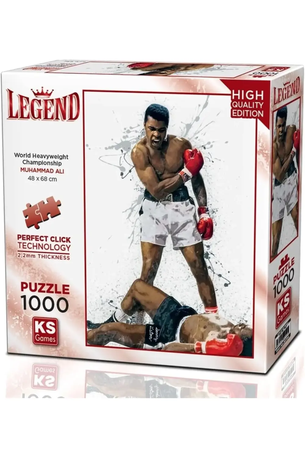 snShop Games 20724 Muhammed Ali 1000 Parça Puzzle -Ks Puzzle 4674