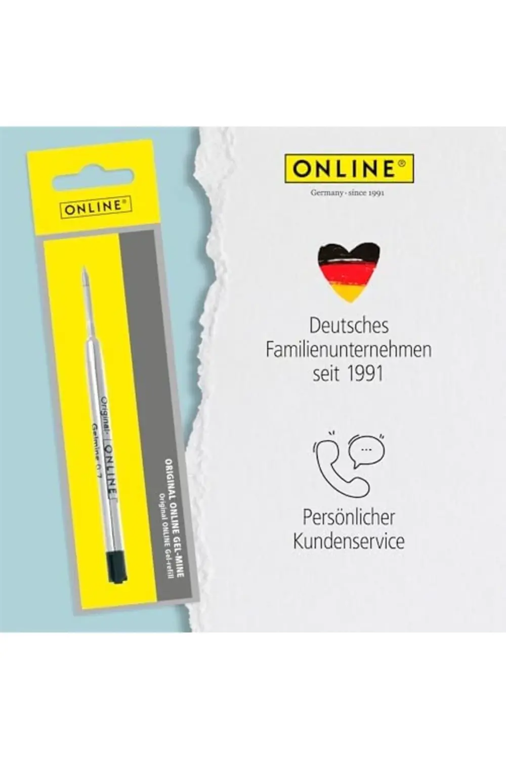 snShop Gel Refill 0,7mm Black 467437