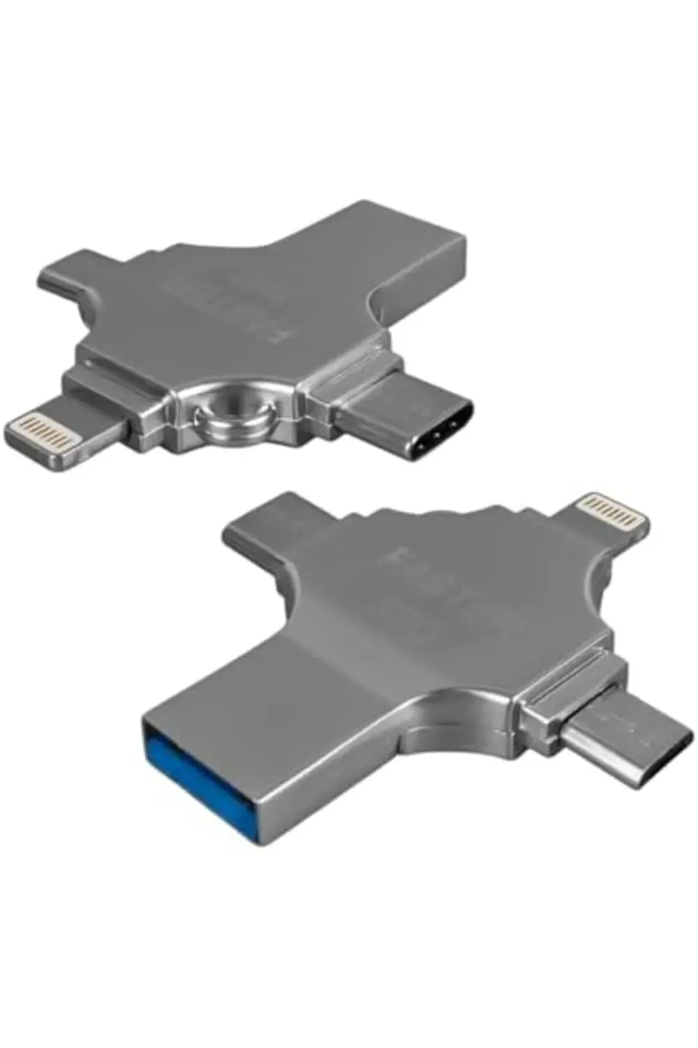 snShop in1 Metal 32 GB Flash Bellek (USB - Type-C - Micro USB - L