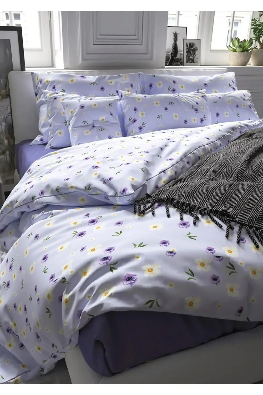 snShop Kır Çiçekleri Çift Kişilik Nevresim Takımı 467437