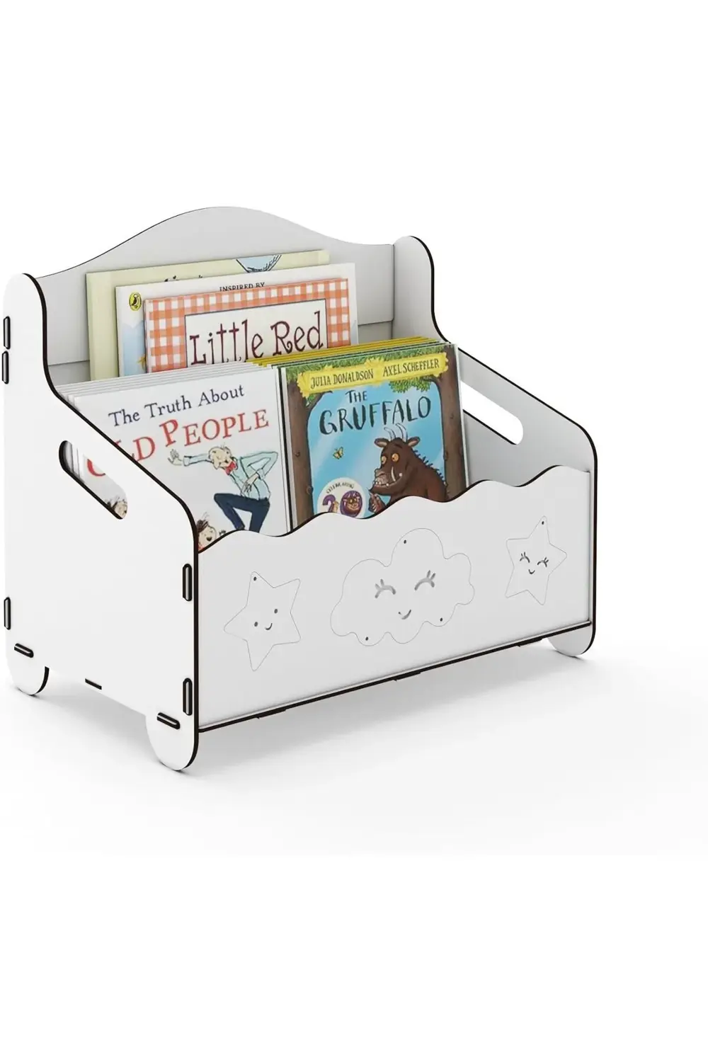 snShop Monte Montessori Bank Kitaplık Dergilik Çocuk Odası Ahşap