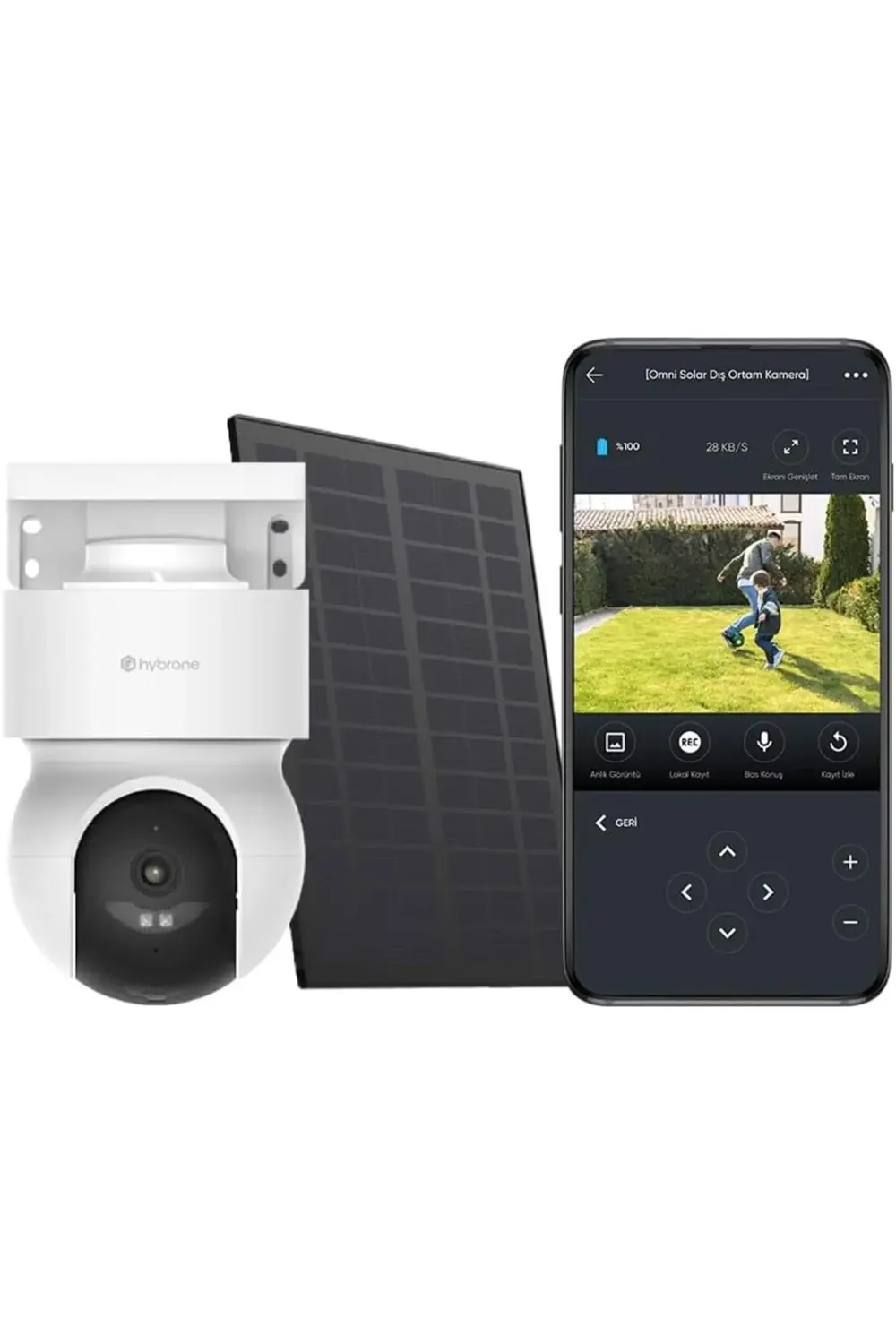 snShop Omni Solar Dış Ortam Bataryalı ve Güneş Enerjili Wi-Fi Akı