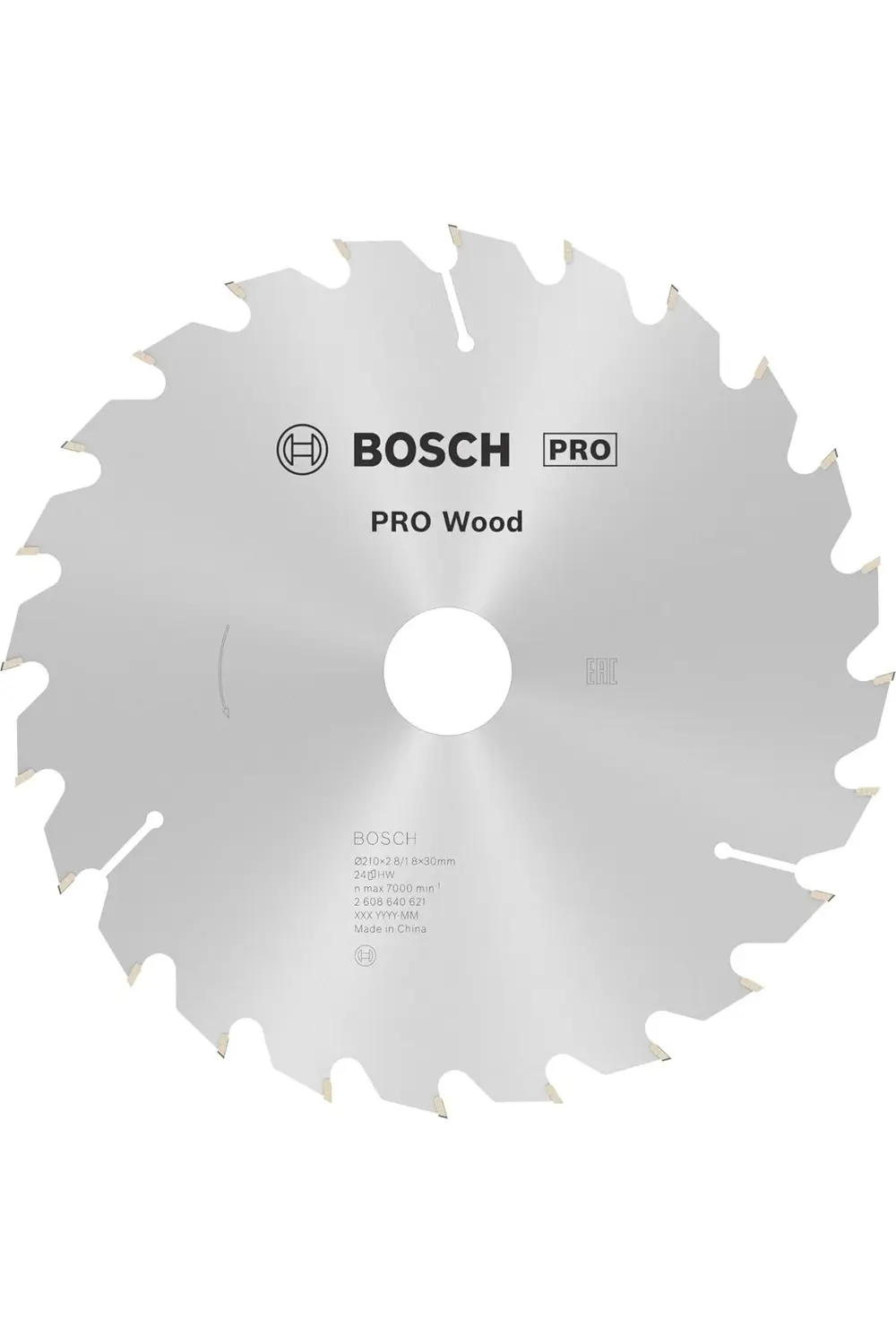 snShop Professional Accessories Daire Testere Bıçağı, Gri, 210x30