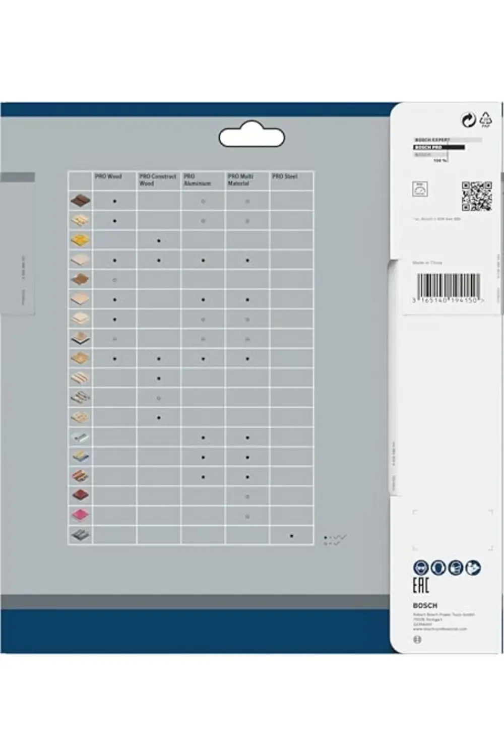 snShop Professional Accessories Daire Testere Bıçağı, Gri, 210x30