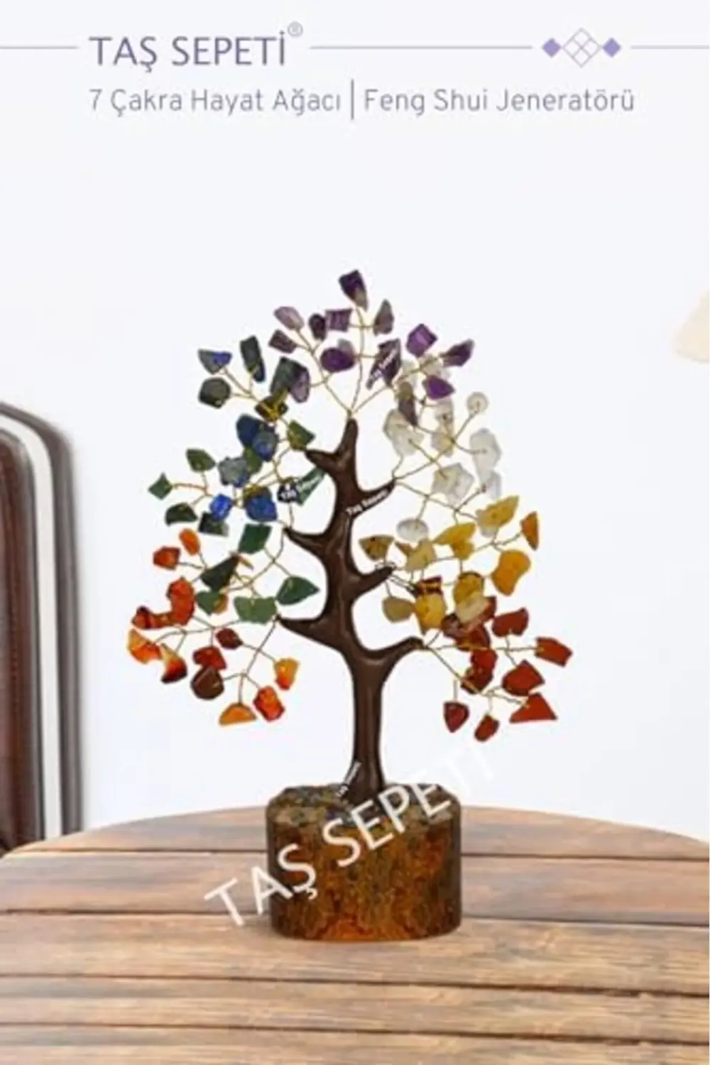 snShop Sepeti 7 Çakra Hayat Ağacı Feng Shui Ağacı Pozitif Enerji