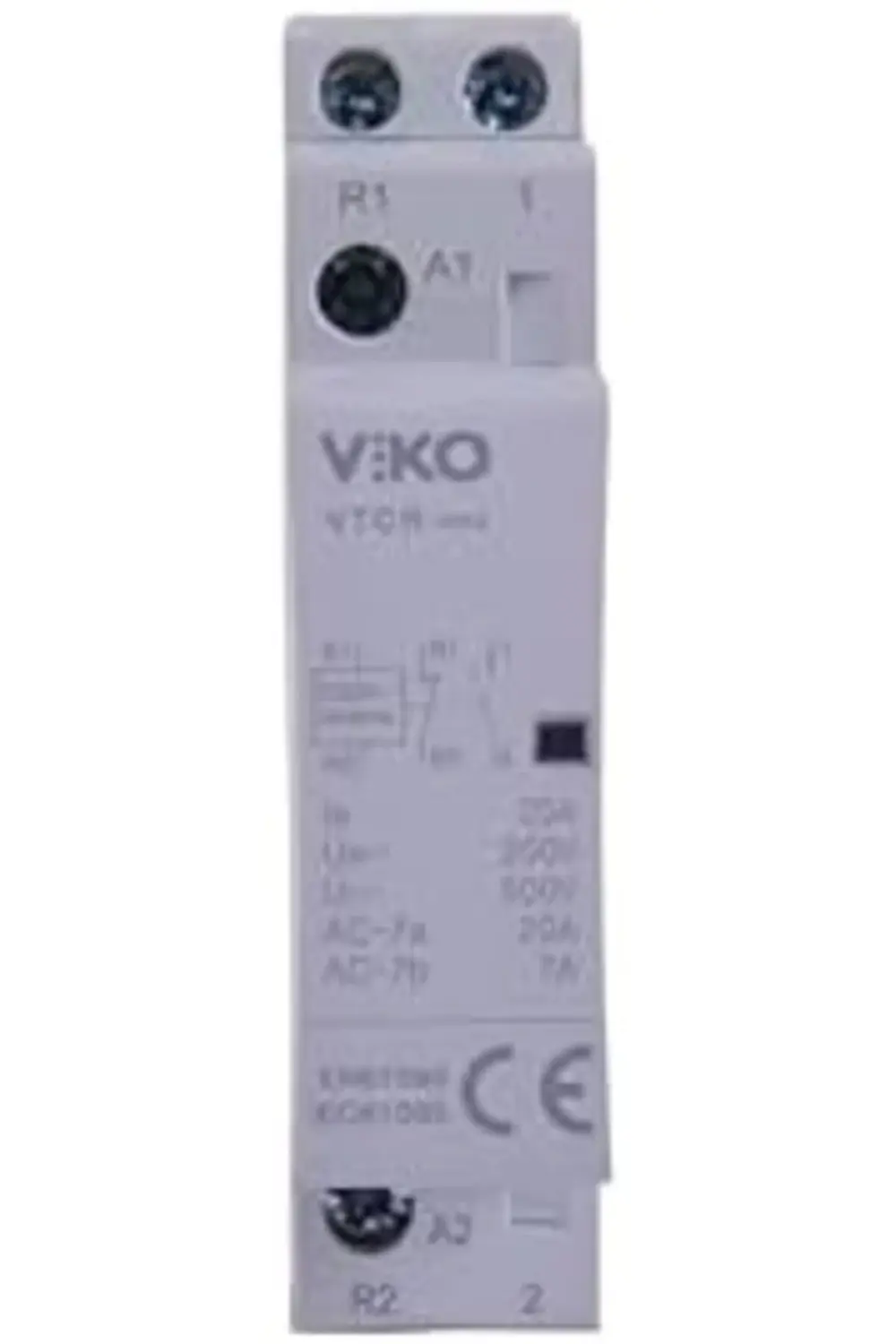 snShop VTCR-20/11 Sessiz Kontaktör 20A 1no+1nc 467437