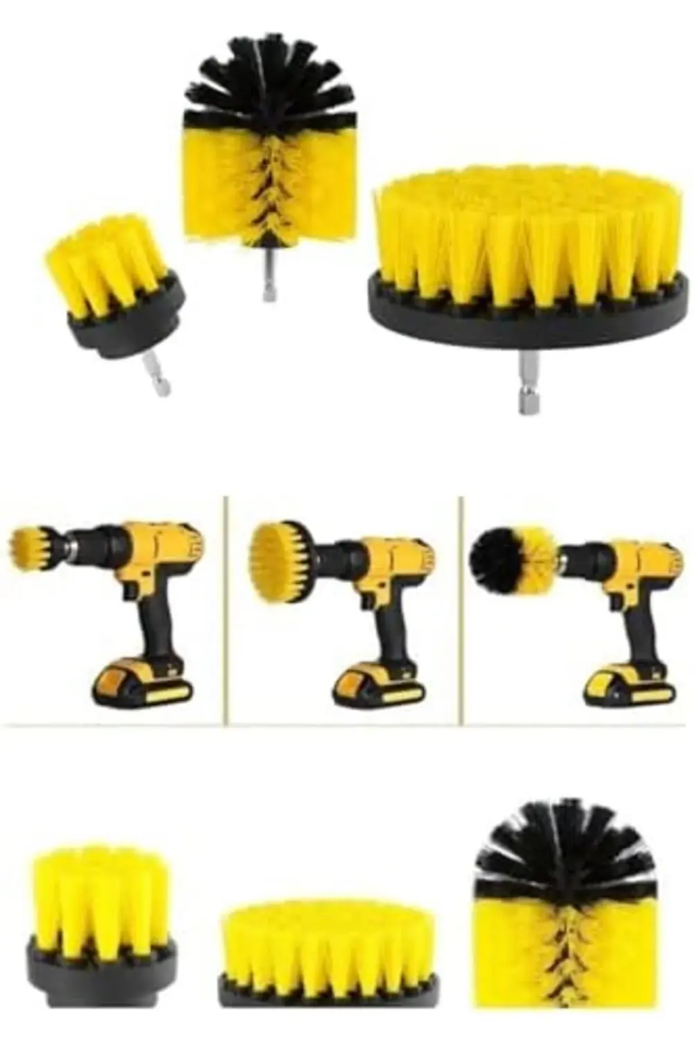 snShop Zorlu Kirler İçin Güçlü Çözüm Matkap Ucuna Takılan 3'Lü Fı