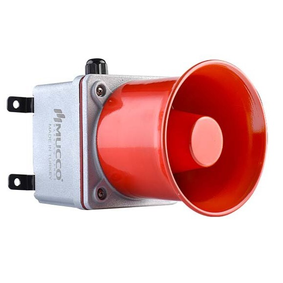Evimdeyokyok Snt-Eb120-13 Endüstriyel İkaz Sireni 12-30V/Dc Tdrtr