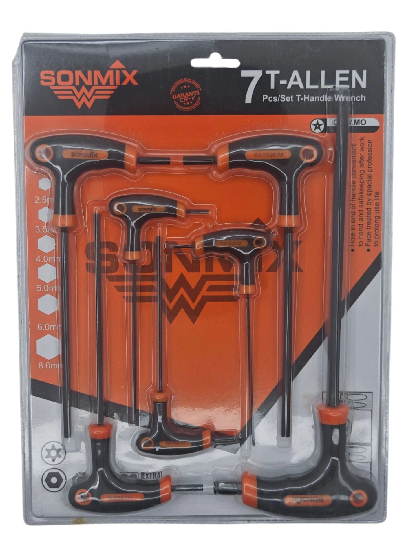 SNX-253   Sonmix 6 Köşe T Alyan 7prç