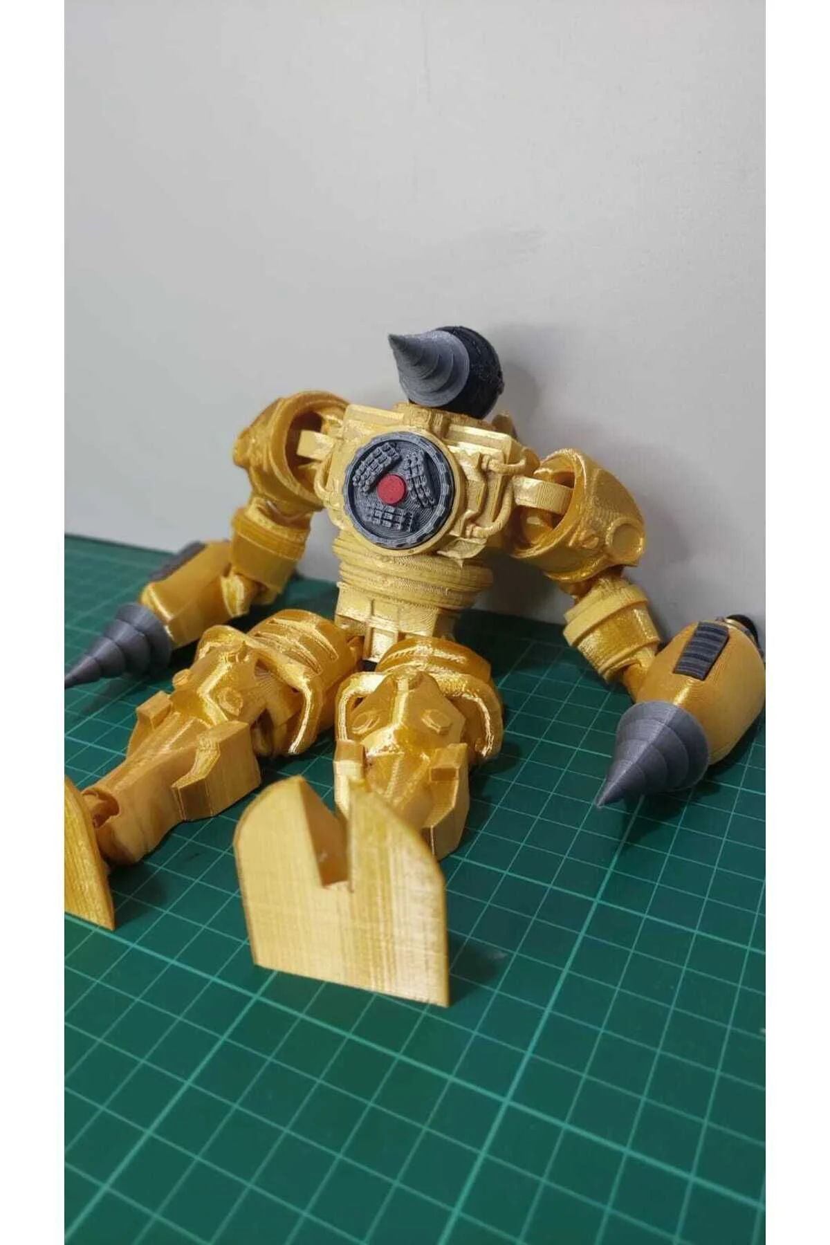 Soak1b1d1 Tuvalılet Şibili Tvauvalet Multıverse - Mega Tıtan Drıll Cosplay 15cm