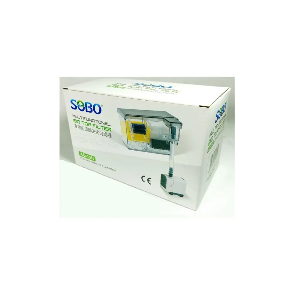 Sobo Akvaryum Aq-15h Sobo Bio Tepe Filtre 4w-400l/h