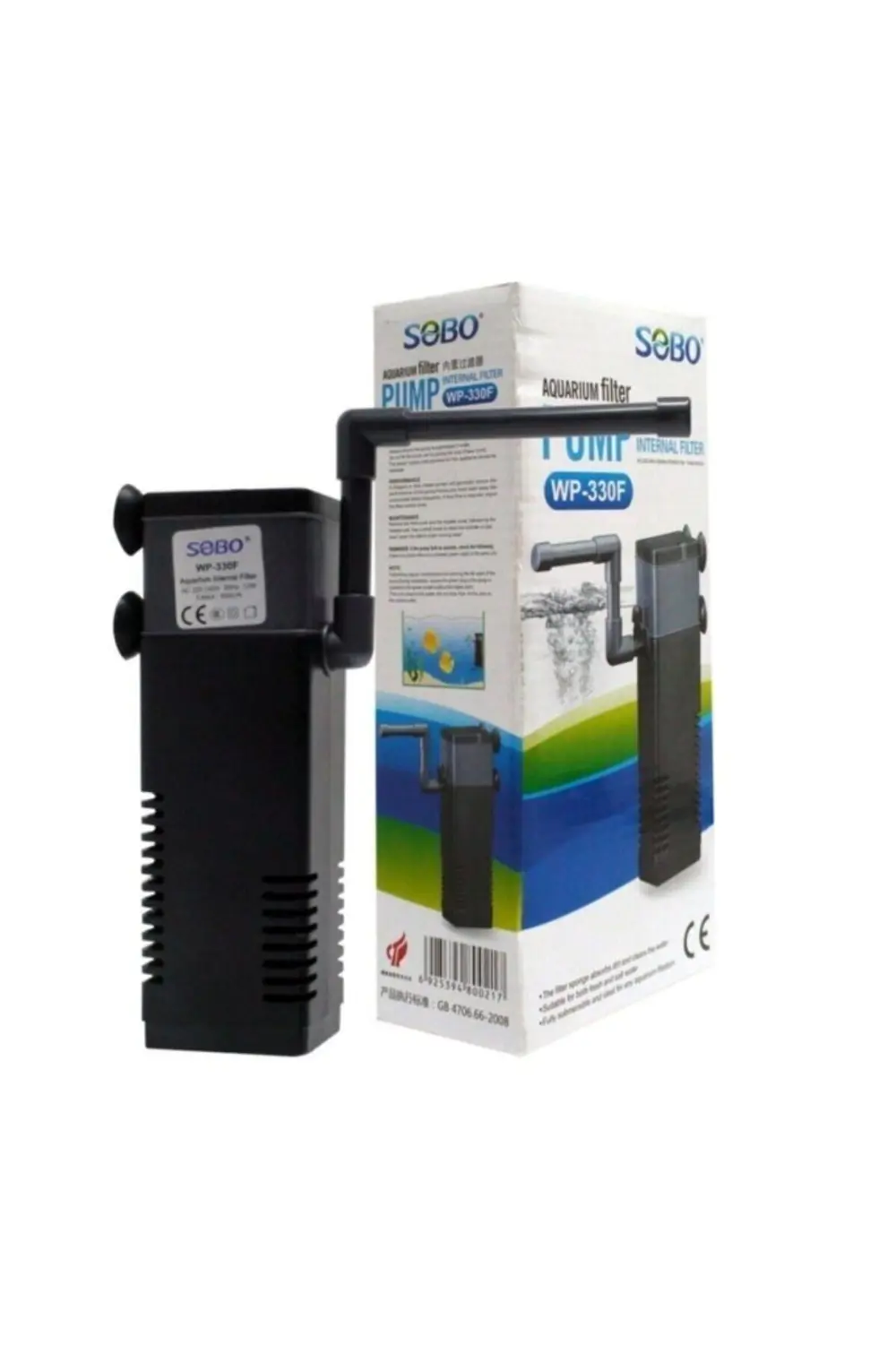 Sobo İç Filtre WP-330F 12W 600Lt /Saat