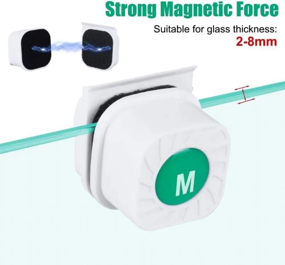 Sobo Mini Akvaryum Cam Sileceği Kazıyıcılı Mıknatıslı M Boy