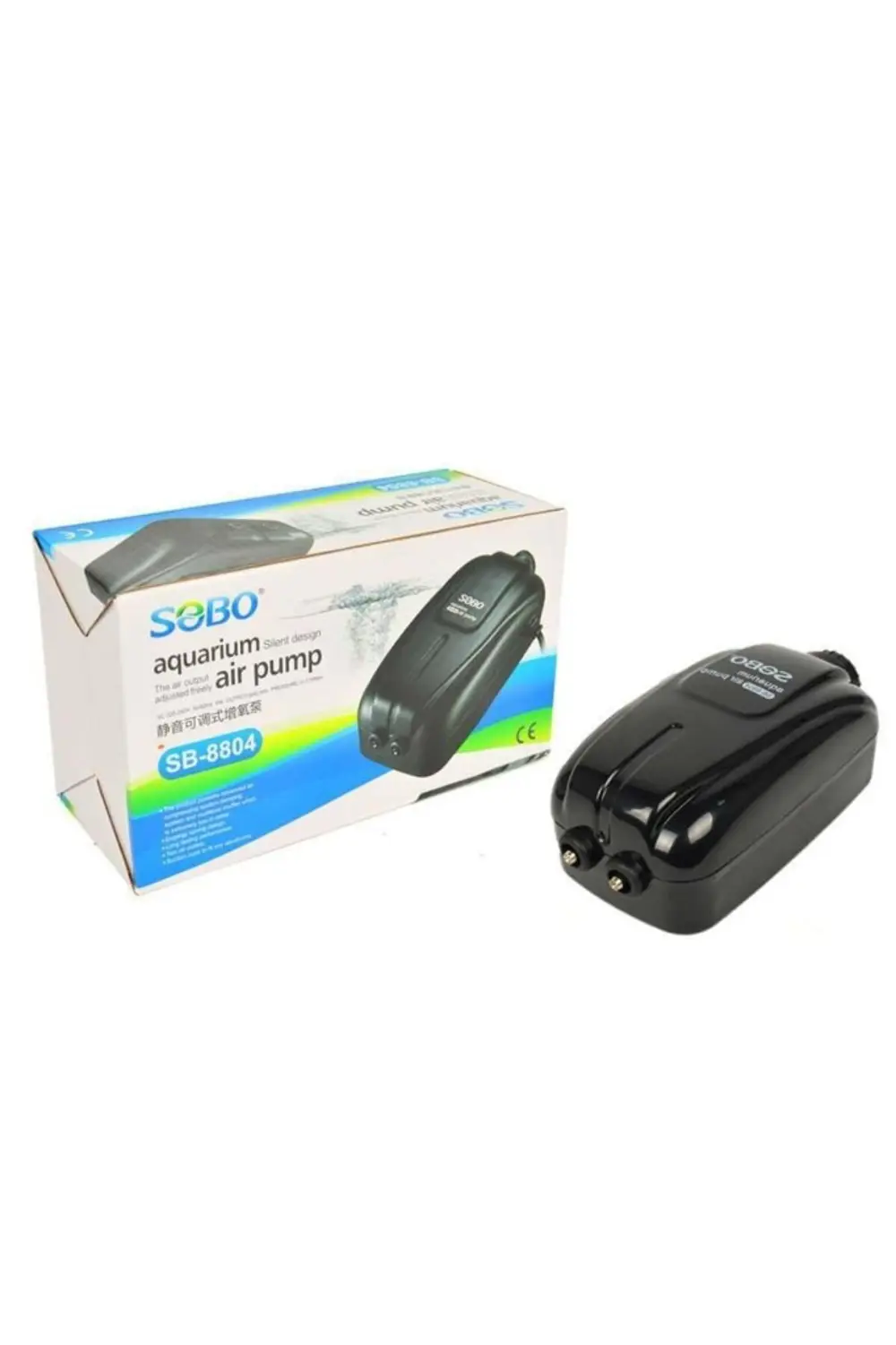 Sobo SB-8804 Hava Motoru Çift Çıkış 5W-2.4L/Min