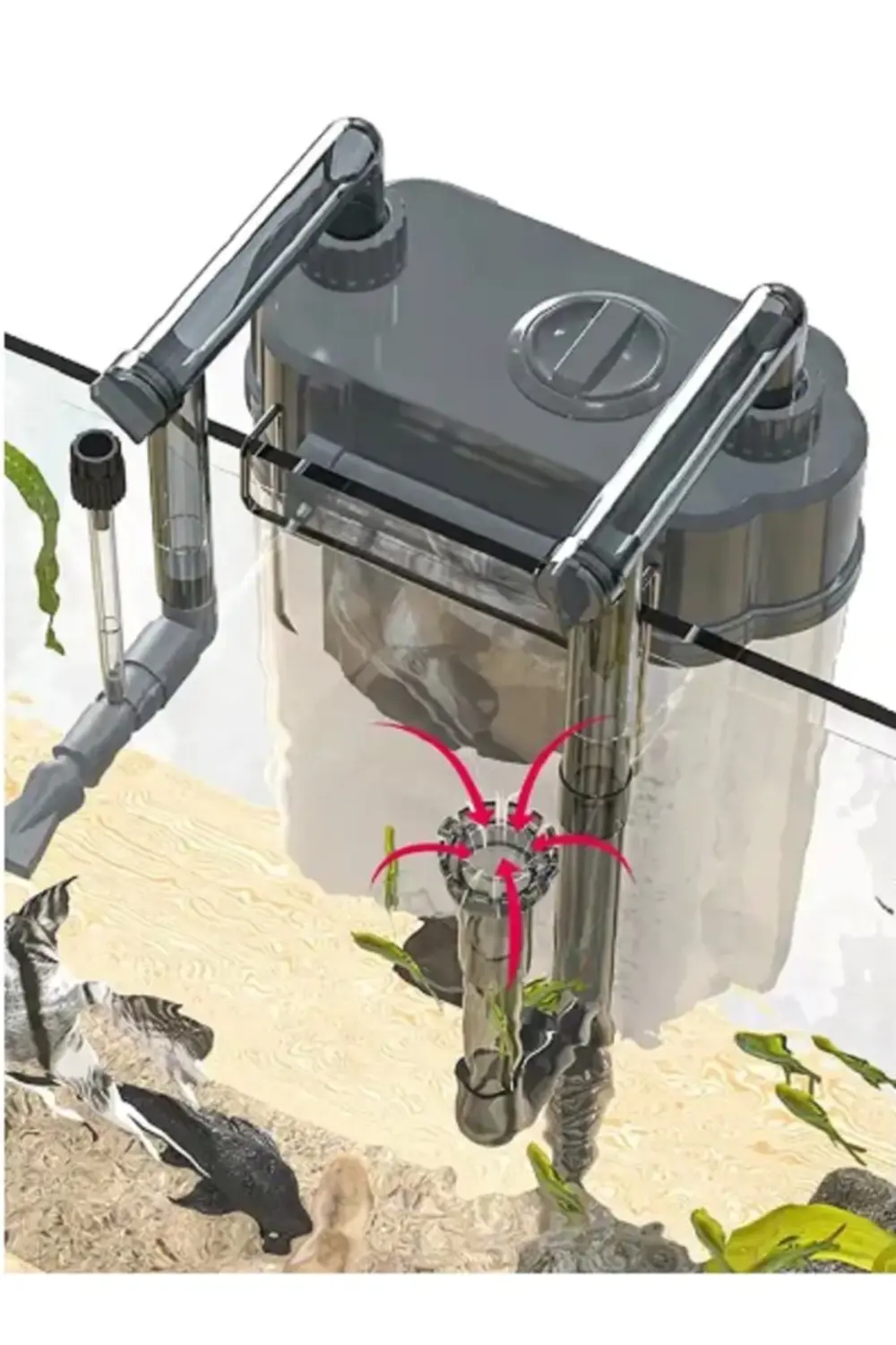 Sobo SF-150F Askı Dış Filtre 7.4W-260L/H