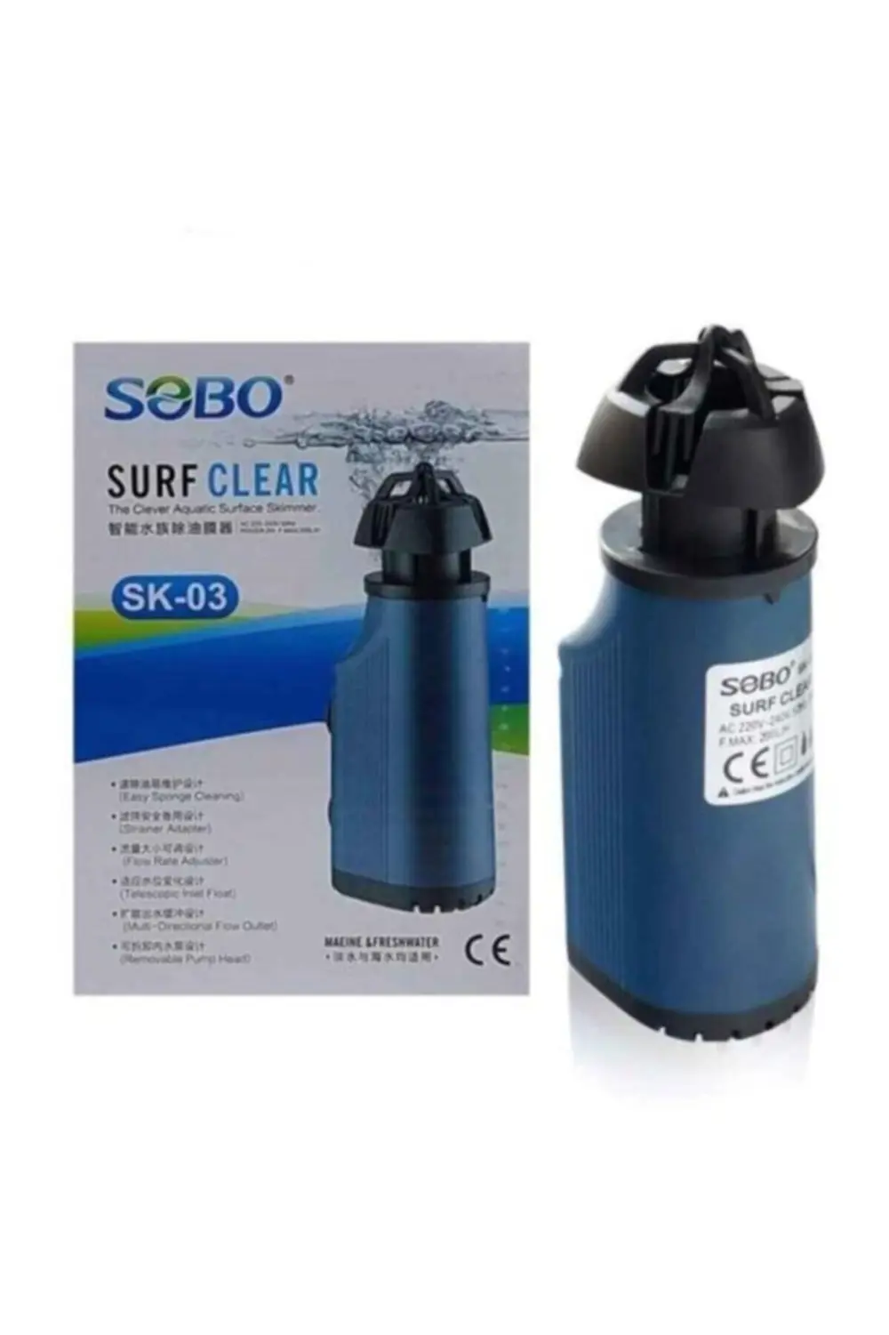 Sobo SK-03 Yüzey Emici Filitre 200 L/H