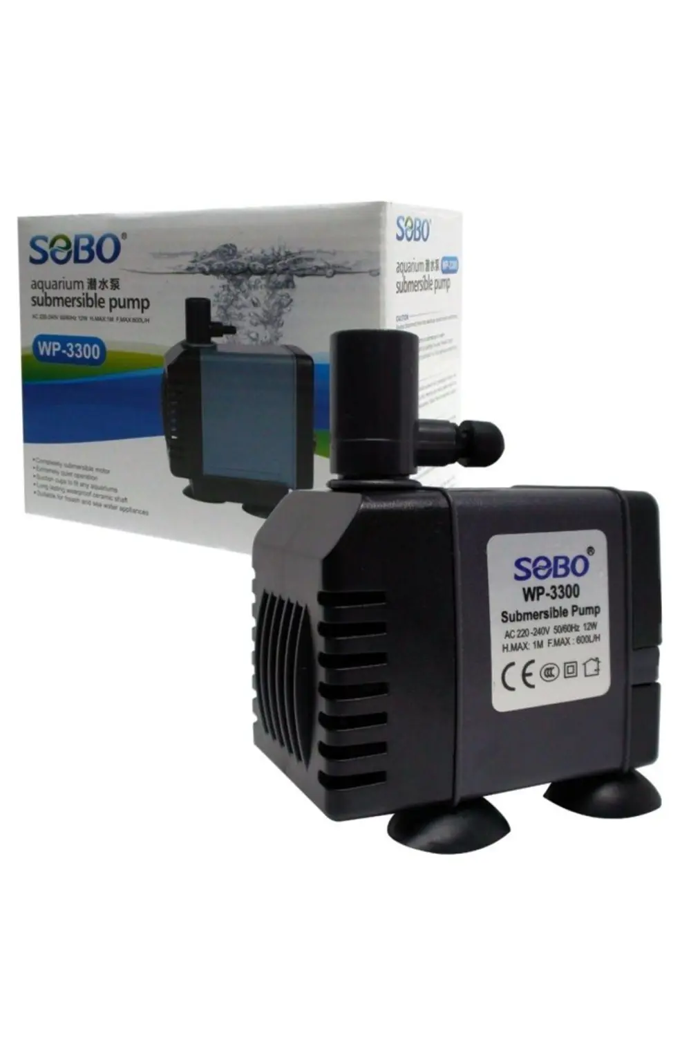 Sobo WP-3300 Kafa Motoru 12W-1M-600 L/H Sobo WP-3300 Kafa Motoru 12W-1M-600 L/H